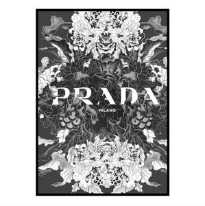 Prada 8 1/2"x11" Framed Wall Art